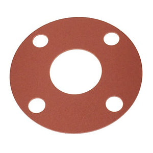 Red Rubber SBR Full Face 1/8" 150# Gasket