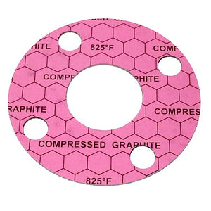 Graphite "Cranberry" Full-Face 1/8" 150# Gasket